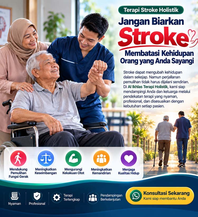 Jangan Biarkan Stroke Membatasi Kehidupan Orang yang Anda Sayangi
