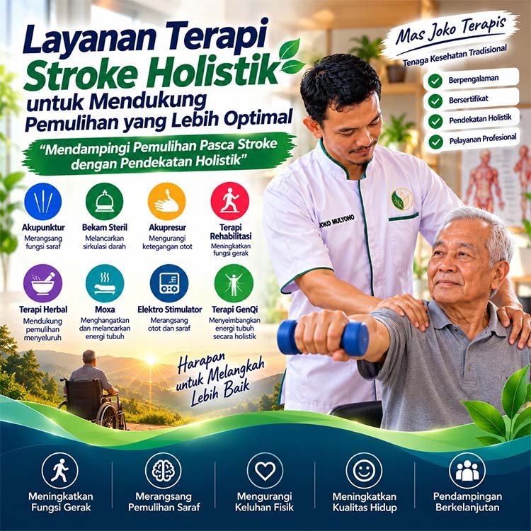 Layanan Terapi Stroke Holistik untuk Mendukung Pemulihan yang Lebih Optimal