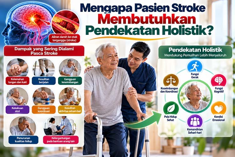 Mengapa Pasien Stroke Membutuhkan Pendekatan Holistik