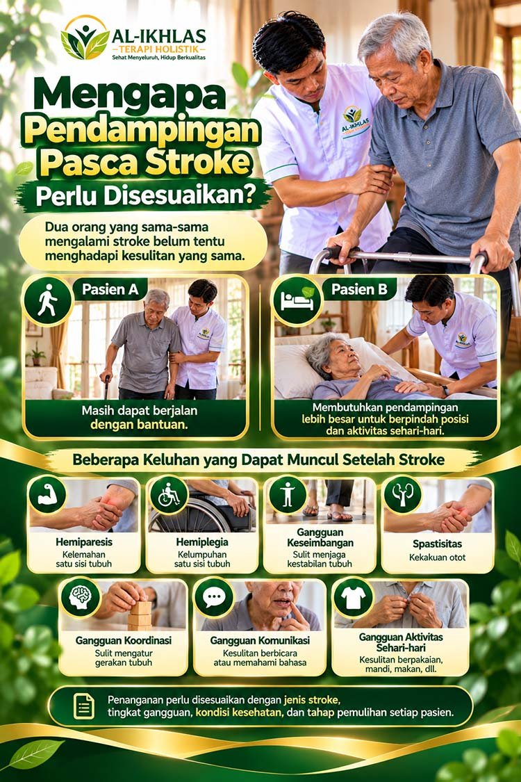 Mengapa Pendampingan Pasca Stroke Perlu Disesuaikan