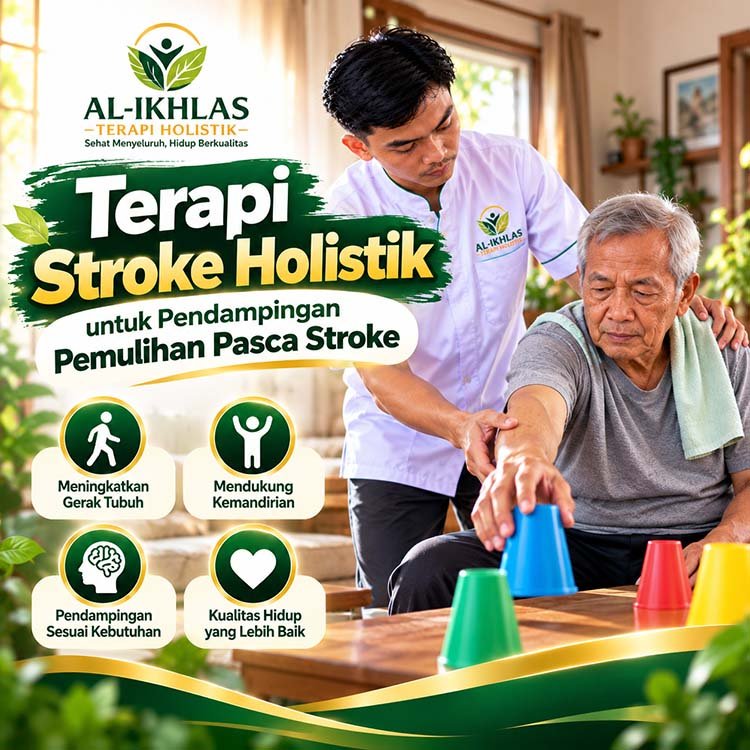 Terapi Stroke Holistik Pendampingan Pemulihan Pasca Stroke